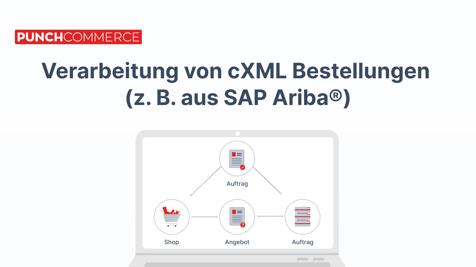 Verarbeitung von cXML-Bestellungen